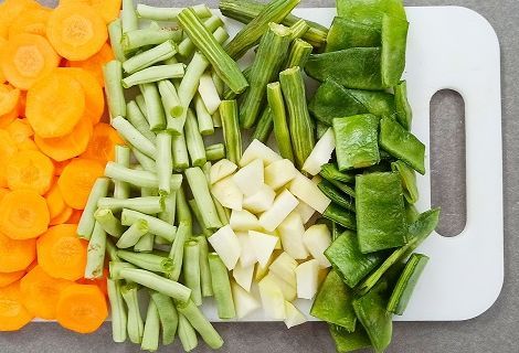 Sambar Cut Vegetables
